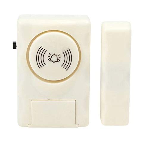 PagKis Wireless Door Window Security Burglar 105 Decibel High Alarm with Magnetic Sensor