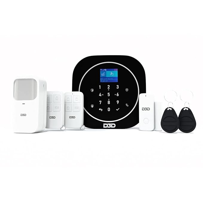 D3D Wireless Smart Home Security System | Motion Detection Sensor